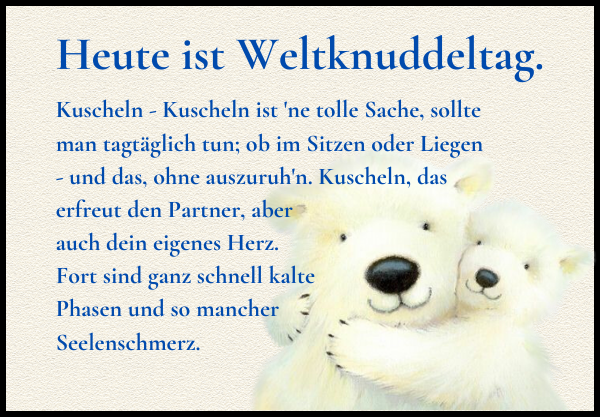 Die bedeutung des weltknuddeltags: so kann eine umarmung konflikte lösen 5 4 23