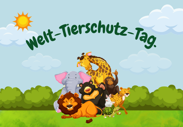 Tierschutz durch bilder: inspirierende illustrationen zum welttierschutztag 6 5 22