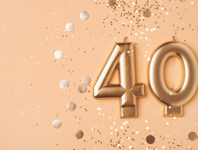 Alles Gute zum 40.: Zitate & Sprüche für Geburtstagsfeiern und Geschenkideen
