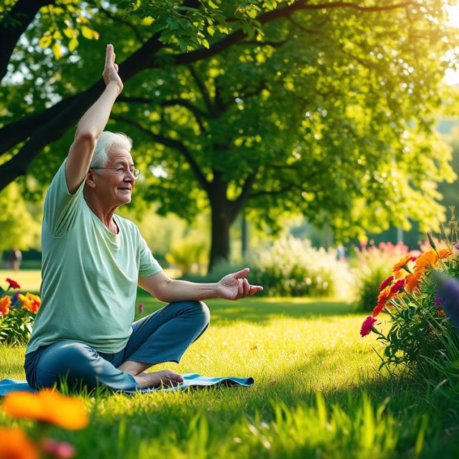 Gesundes Altern: So bleiben Sie im Alter fit und aktiv.